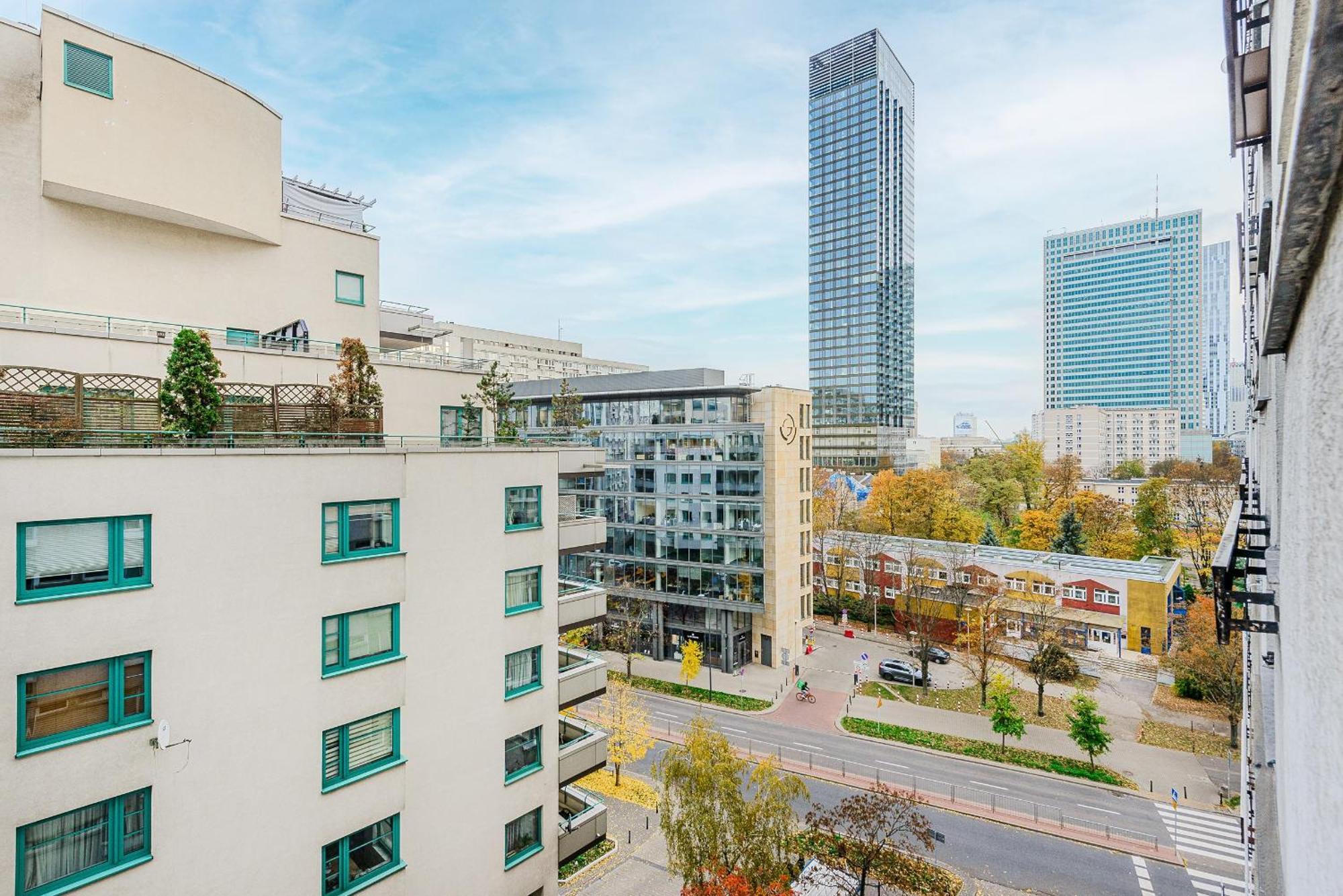 P&O City Center Apartments Warschau Exterior foto
